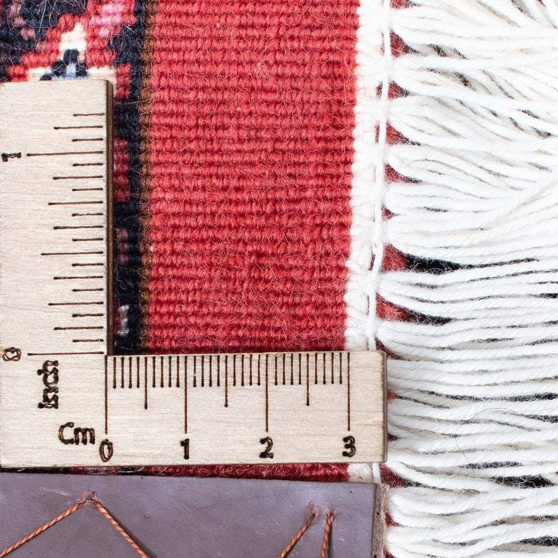 Runner Perser Rug - Bidjar - 398 x 83 cm - dark red