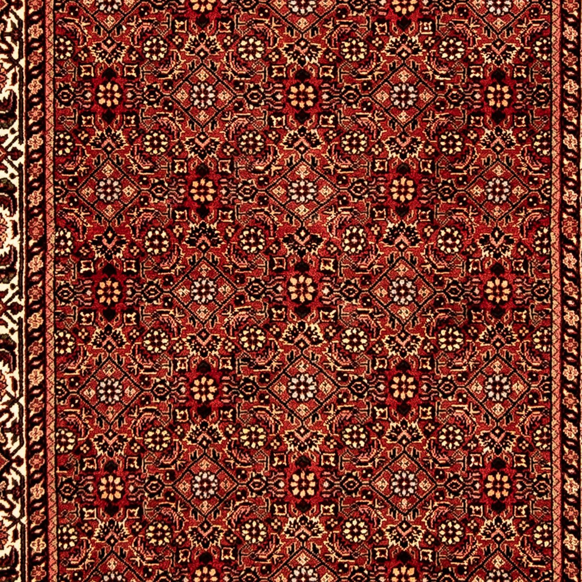 Runner Perser Rug - Bidjar - 292 x 78 cm - dark red