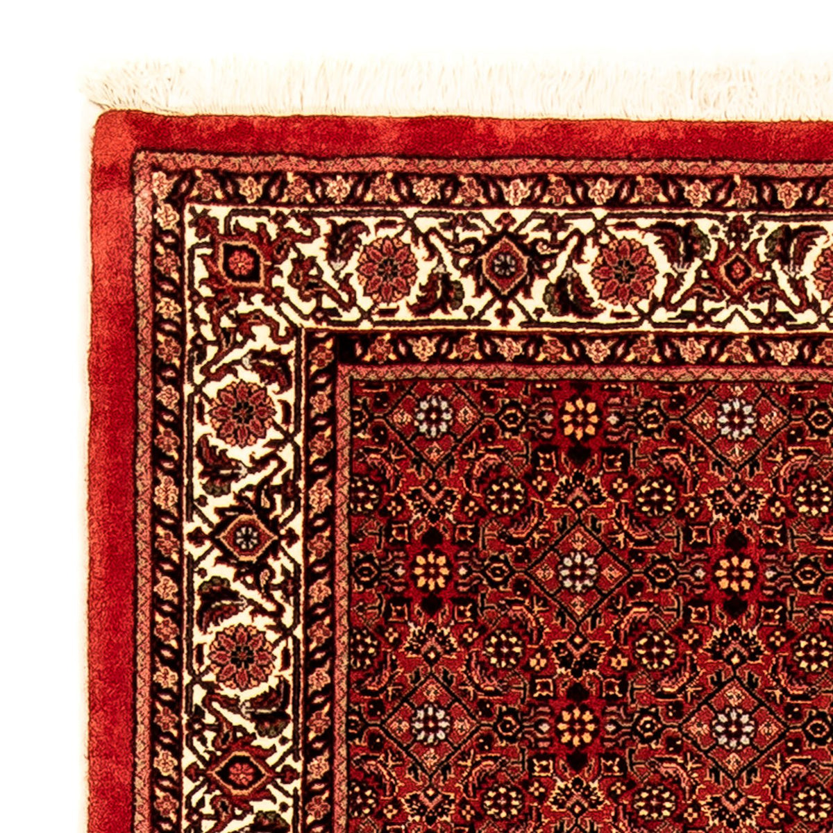 Runner Perser Rug - Bidjar - 292 x 78 cm - dark red