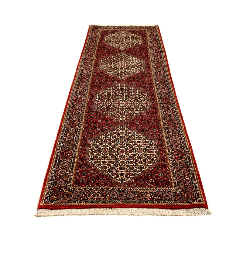 Runner Perser Rug - Bidjar - 314 x 85 cm - dark red