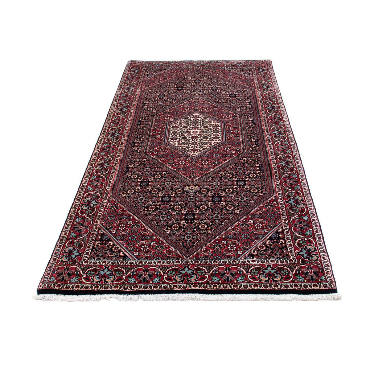 Runner Perser Rug - Bidjar - 209 x 98 cm - dark blue