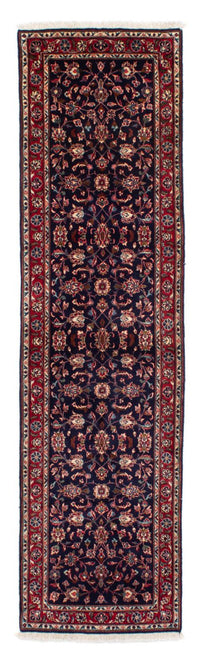 Runner Perser Rug - Keshan - 266 x 68 cm - dark blue