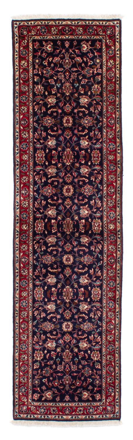 Runner Perser Rug - Keshan - 266 x 68 cm - dark blue