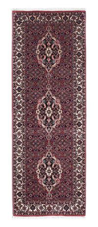Runner Perser Rug - Bidjar - 200 x 73 cm - red