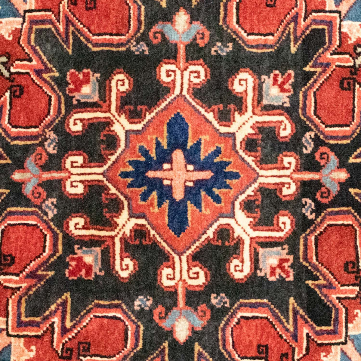 Perser Rug - Nomadic - 195 x 140 cm - red