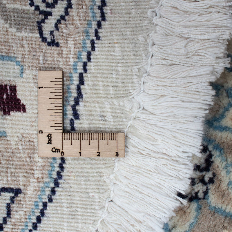 Perser Rug - Nain round  - 250 x 250 cm - dark red