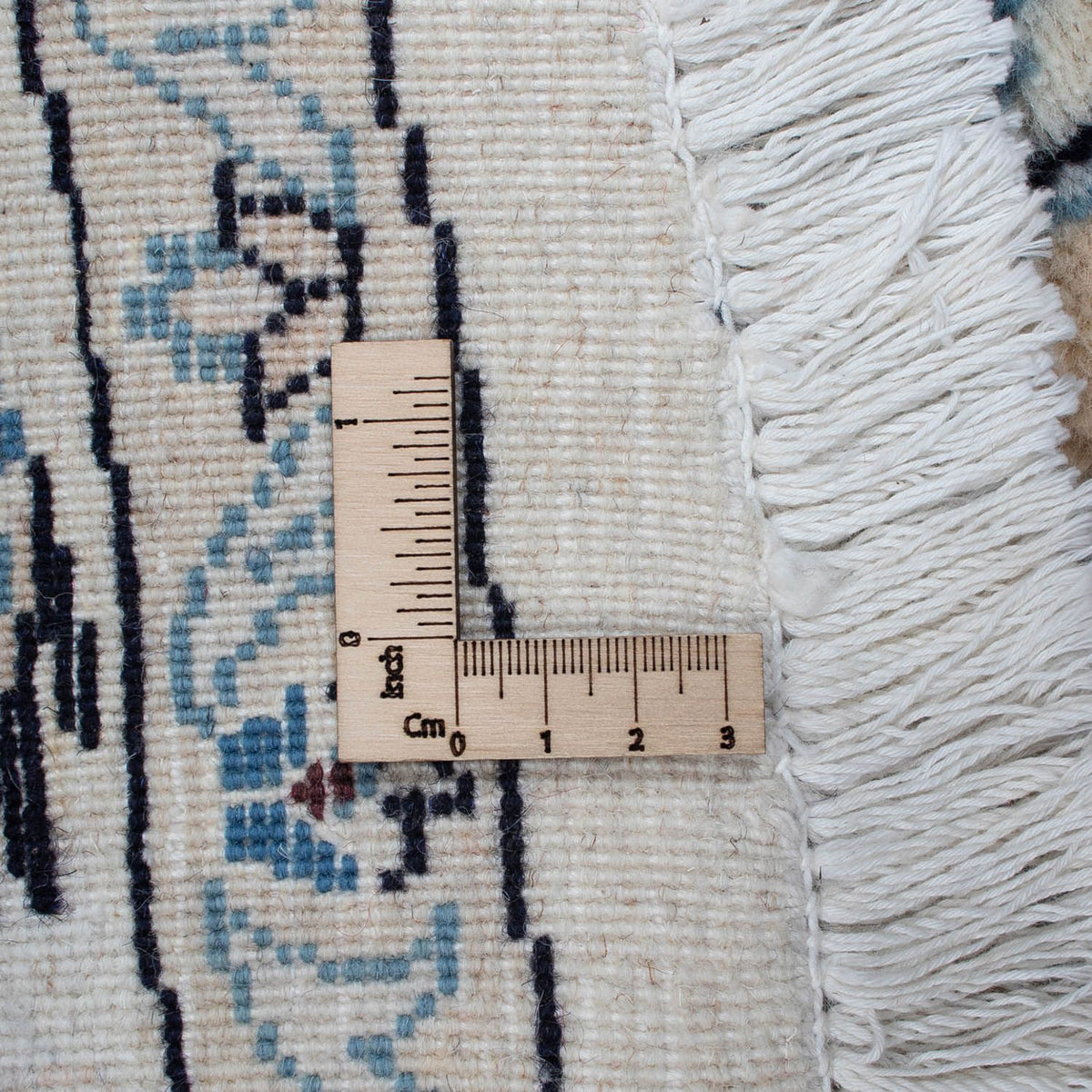 Perser Rug - Nain round  - 248 x 248 cm - dark red