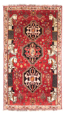 Perser Rug - Nomadic - 148 x 81 cm - dark red