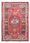 Qashqai Rug 110x161cm - Persian Rugs - Rectangle / Dark Red / 110 x 161 cm Rectangle