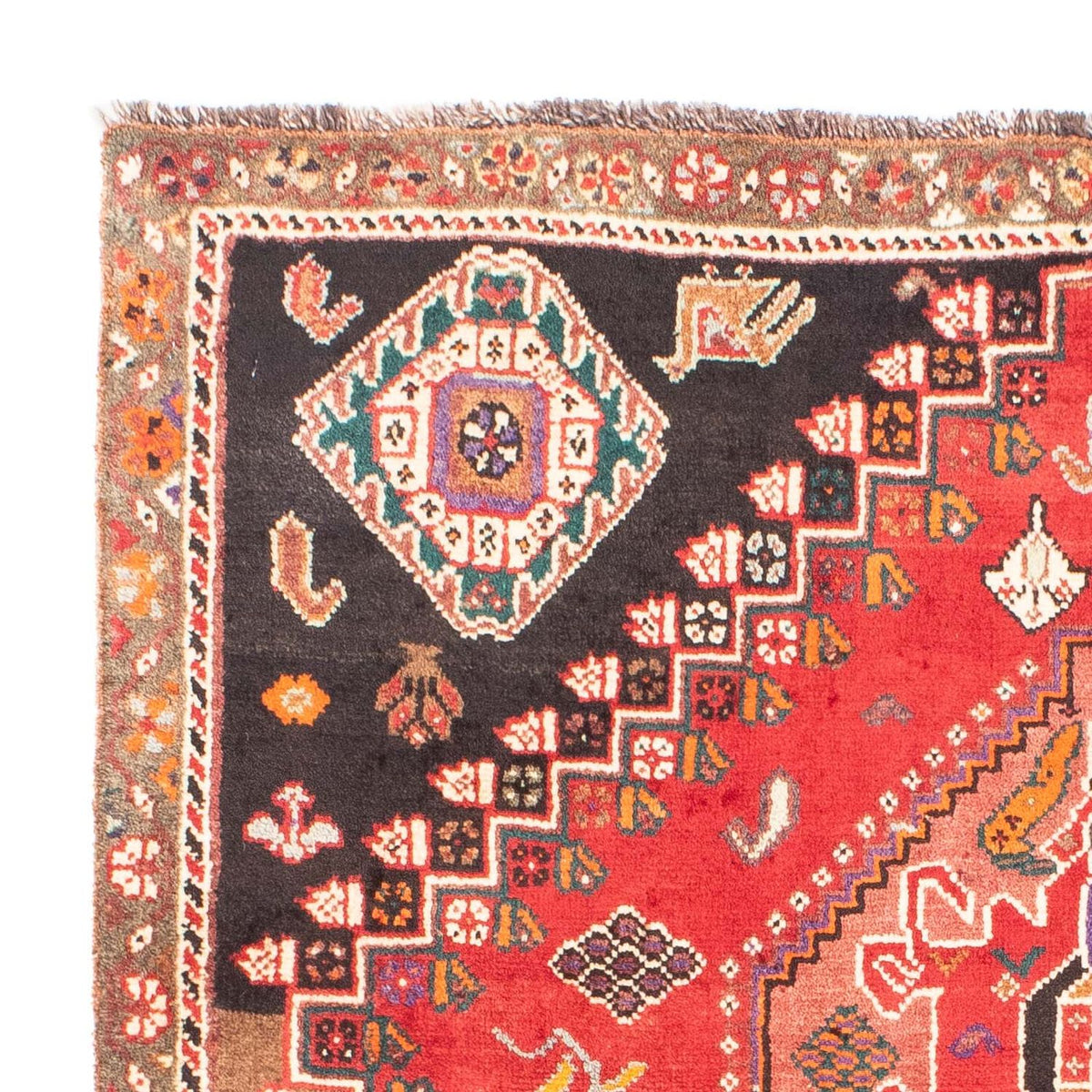 Qashqai Rug 110x153cm - Persian Rugs