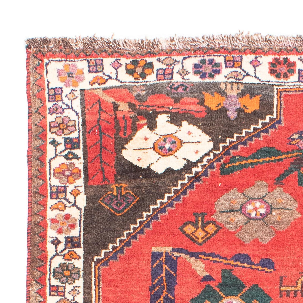 Perser Rug - Nomadic - 160 x 110 cm - dark red