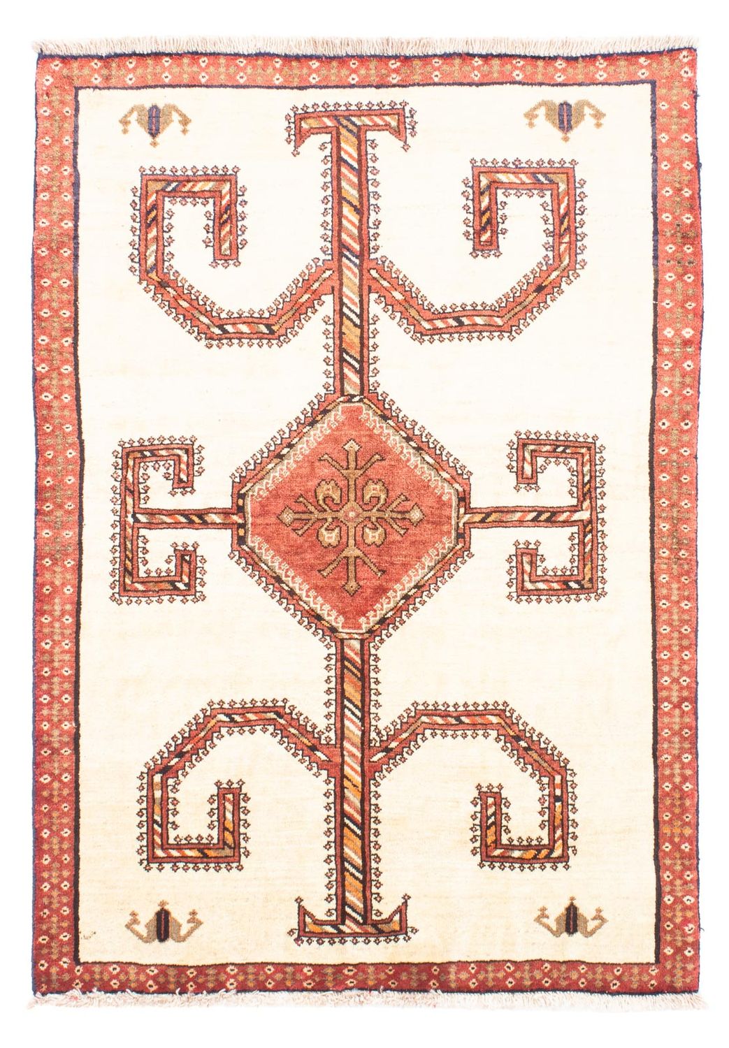 Perser Rug - Nomadic - 152 x 110 cm - beige