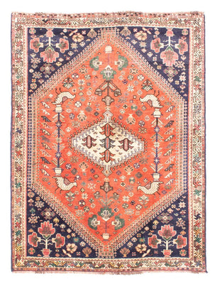 Perser Rug - Nomadic - 148 x 108 cm - light red