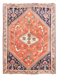 Perser Rug - Nomadic - 148 x 108 cm - light red