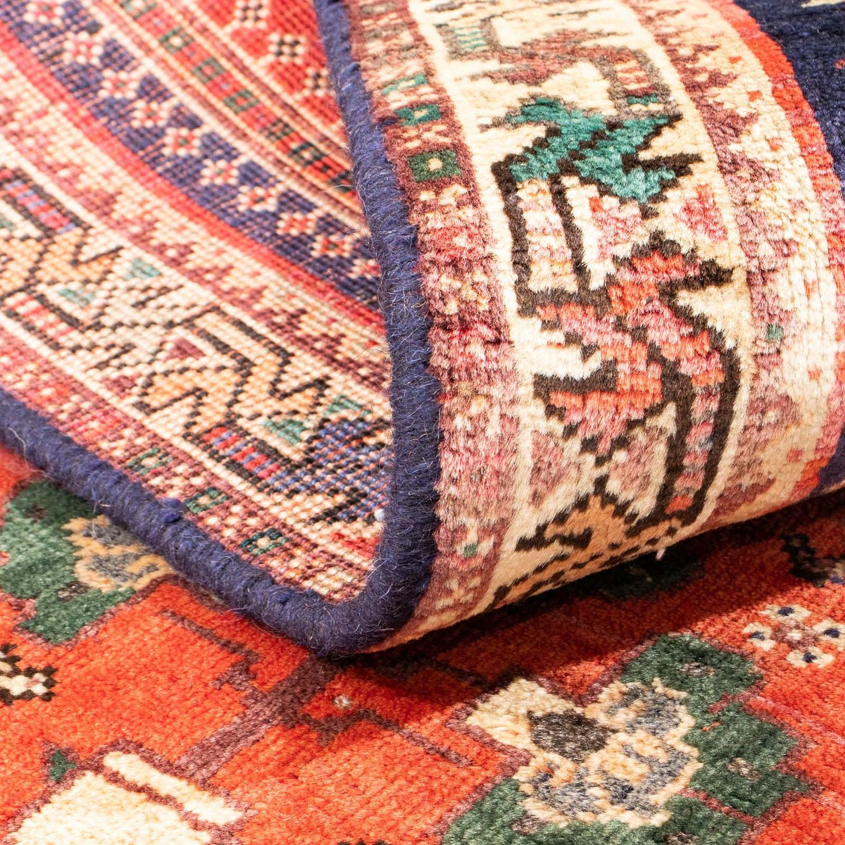 Perser Rug - Nomadic - 148 x 108 cm - light red