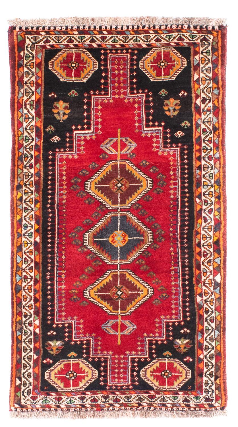 Perser Rug - Nomadic - 160 x 81 cm - dark red
