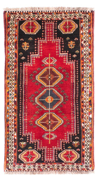 Perser Rug - Nomadic - 160 x 81 cm - dark red