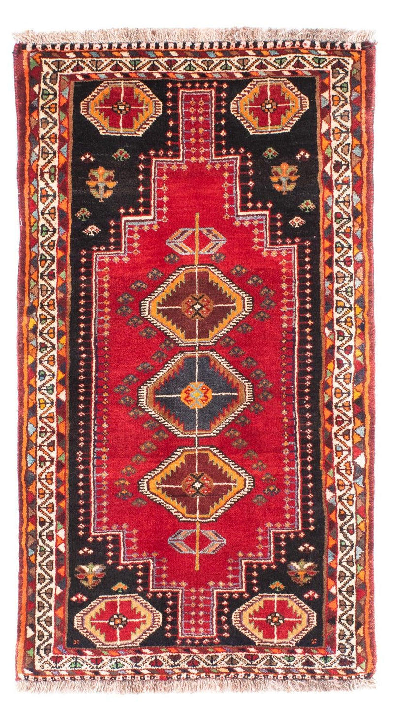 Perser Rug - Nomadic - 160 x 81 cm - dark red