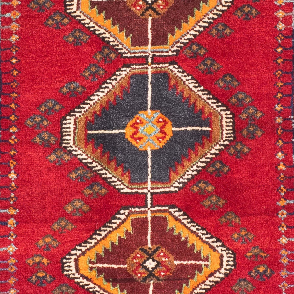 Perser Rug - Nomadic - 160 x 81 cm - dark red