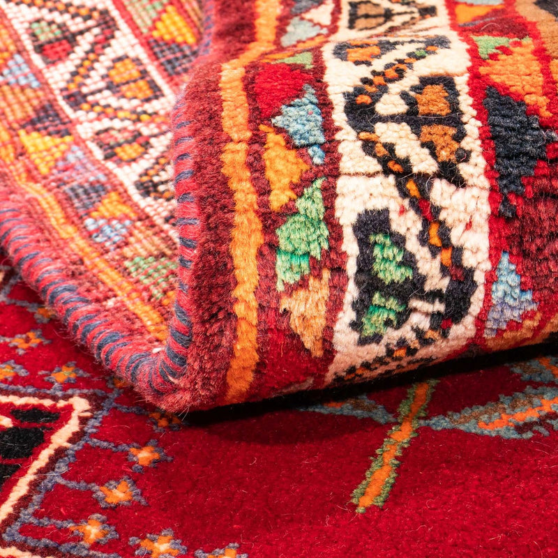 Perser Rug - Nomadic - 160 x 81 cm - dark red