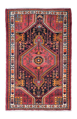 Perser Rug - Nomadic - 142 x 90 cm - light red