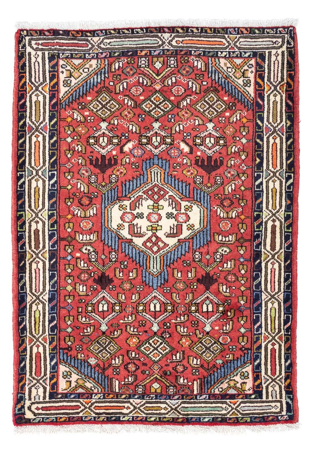 Perser Rug - Nomadic - 120 x 83 cm - red