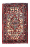 Hamadan Rug 88x133cm - Persian Rugs - Rectangle / Beige / 88 x 133 cm Rectangle