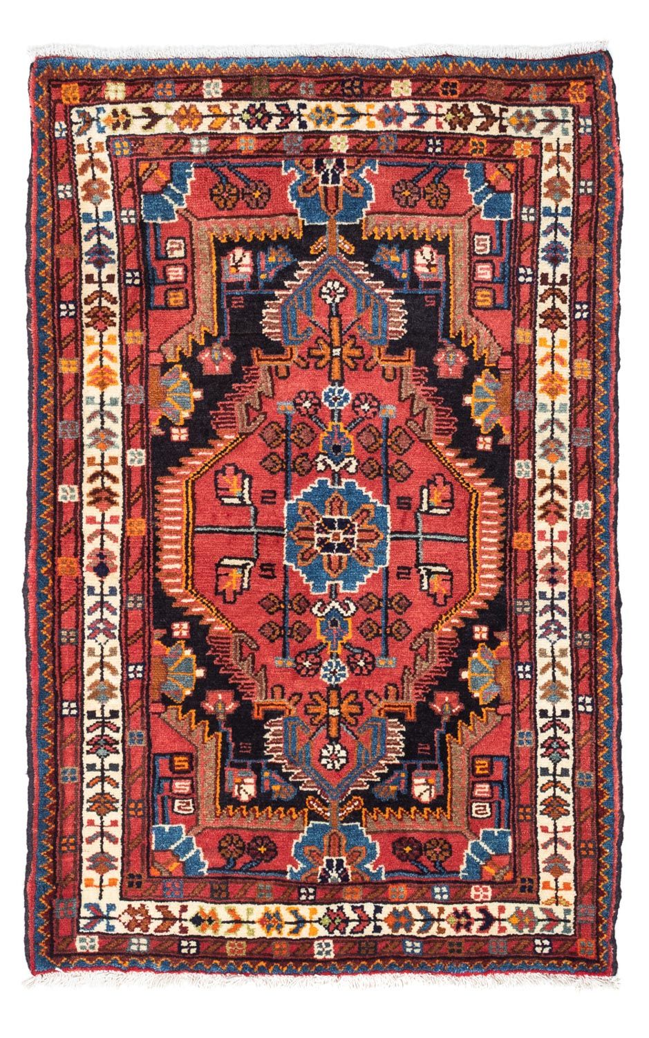 Perser Rug - Nomadic - 122 x 80 cm - light red