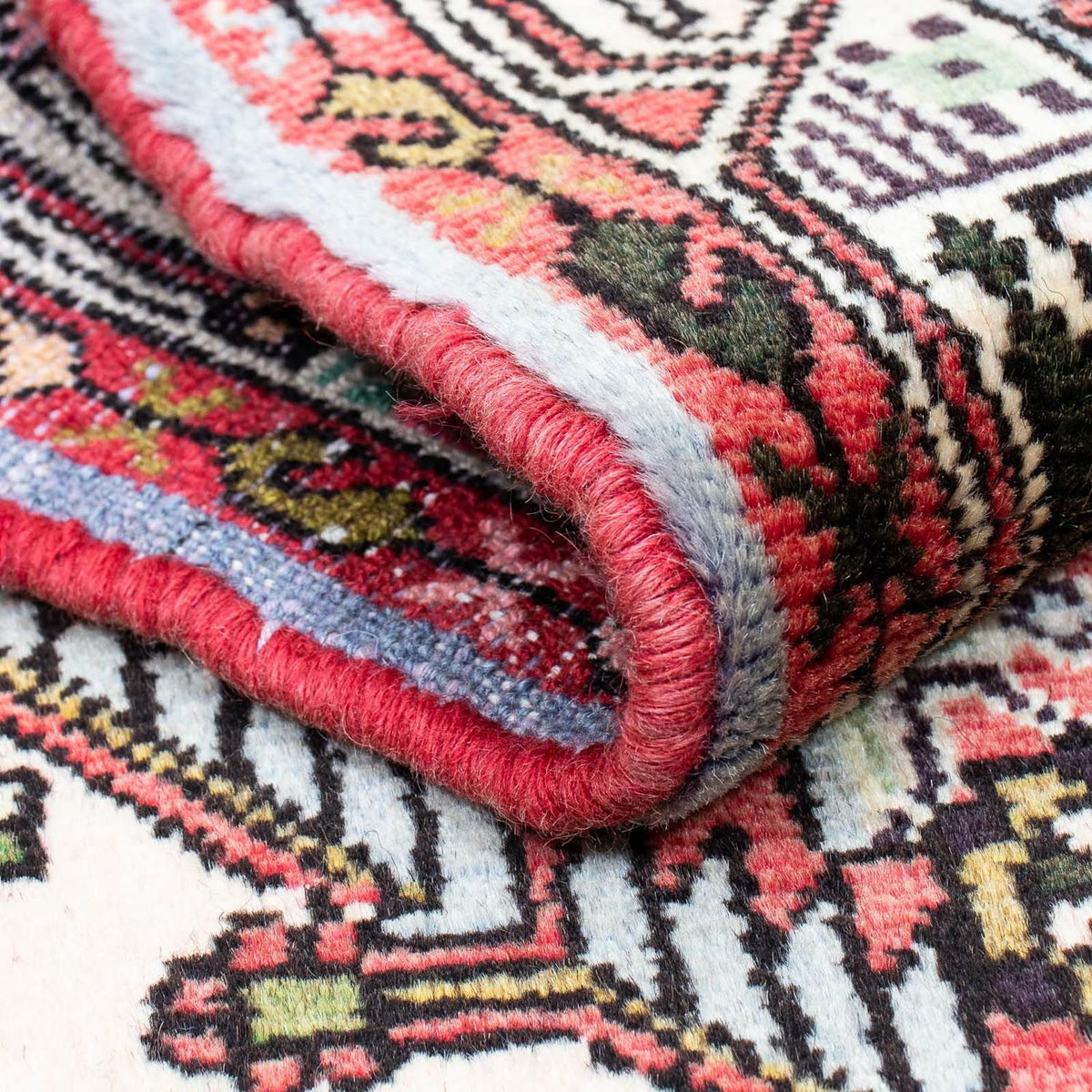 Perser Rug - Nomadic - 123 x 77 cm - light red