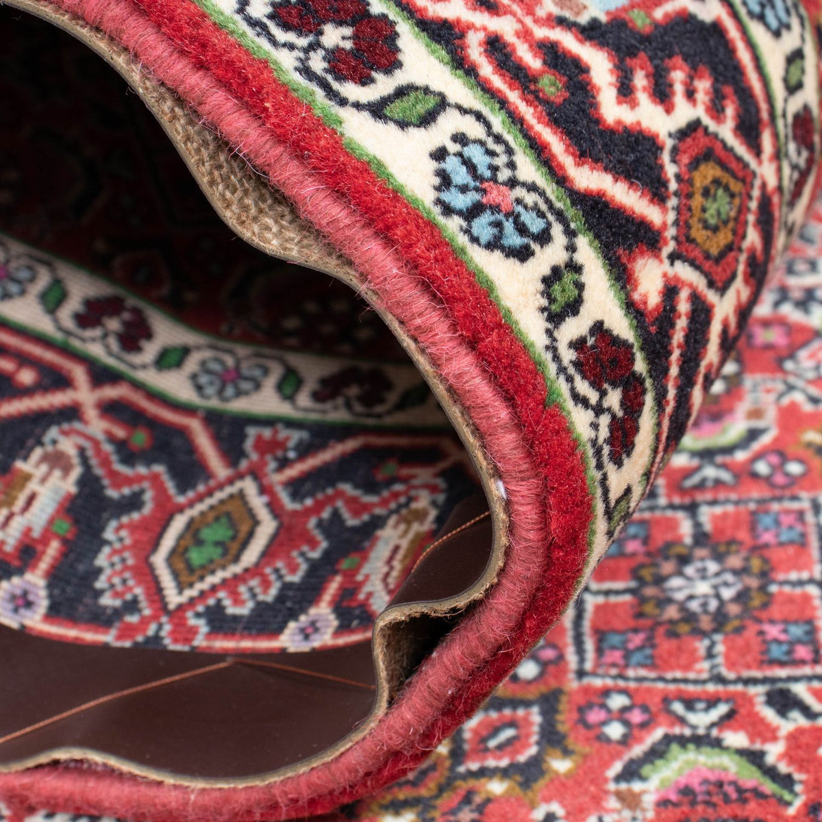 Runner Perser Rug - Bidjar - 249 x 73 cm - light red