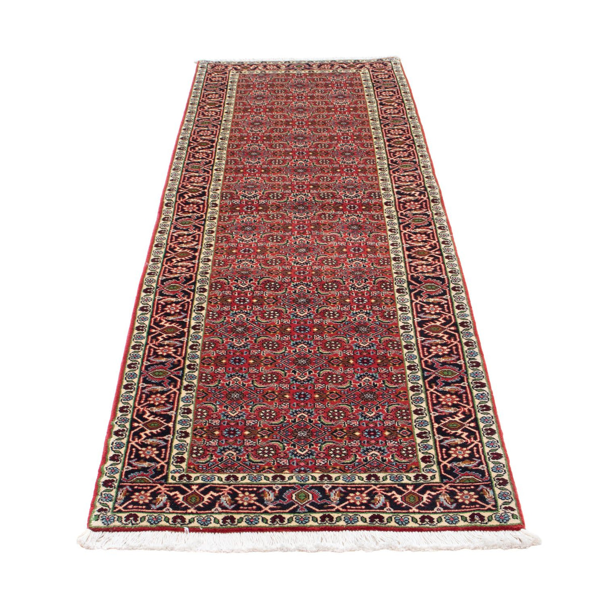 Runner Perser Rug - Bidjar - 249 x 73 cm - light red