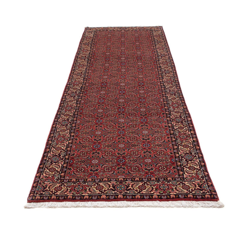 Runner Perser Rug - Bidjar - 290 x 85 cm - dark red