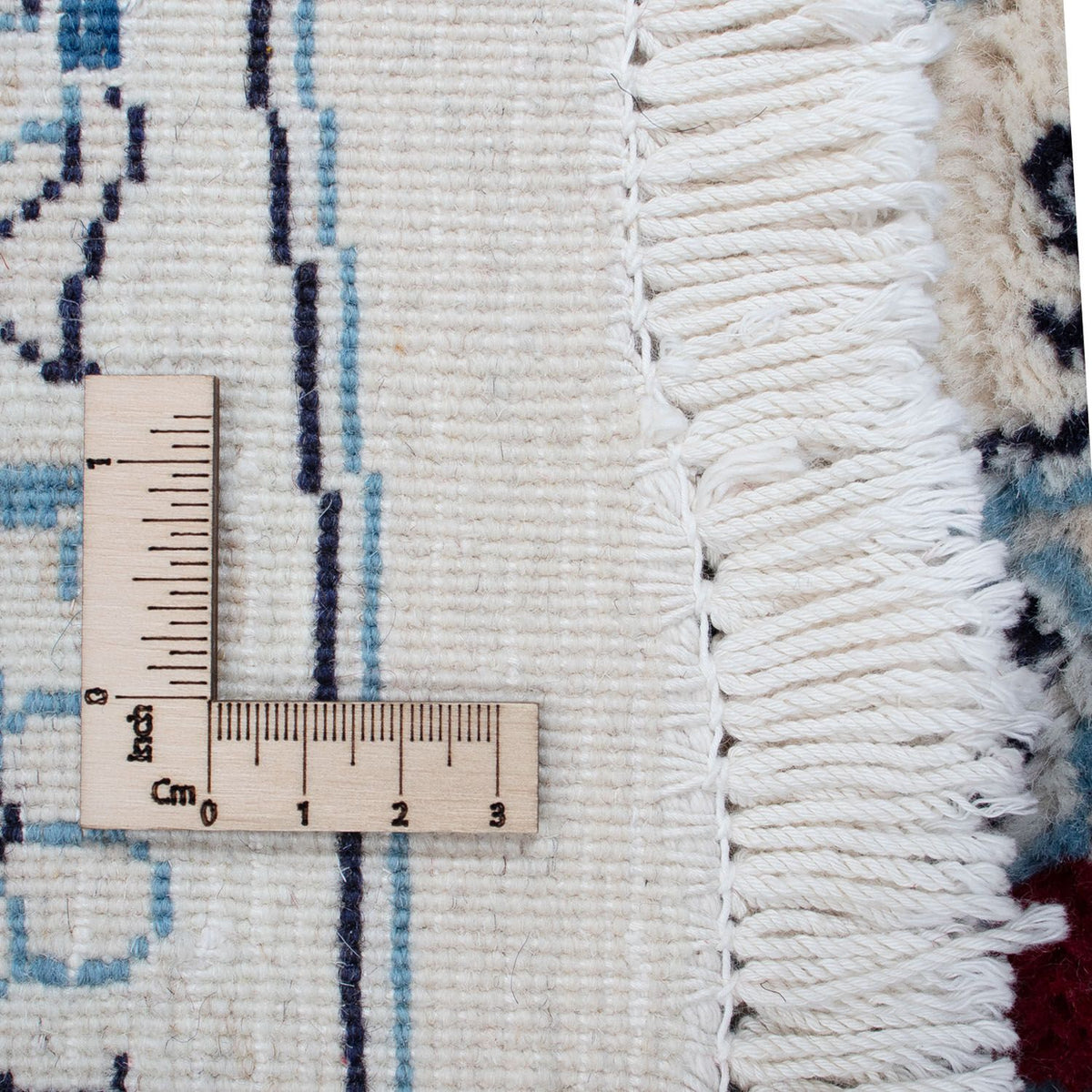 Perser Rug - Nain round  - 290 x 290 cm - dark red