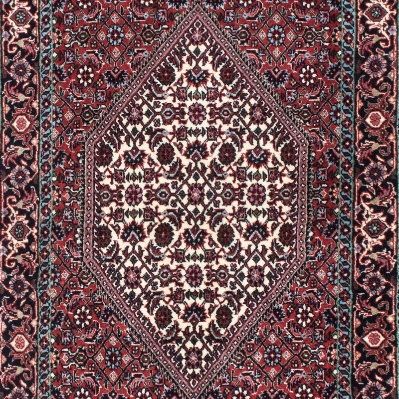 Runner Perser Rug - Bidjar - 212 x 73 cm - red