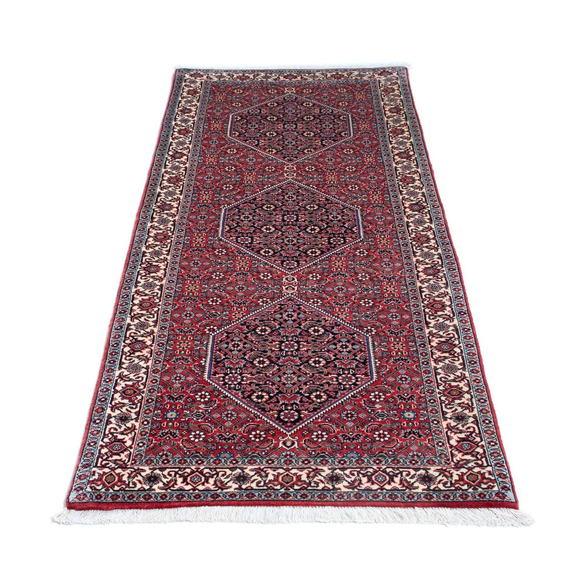 Runner Perser Rug - Bidjar - 196 x 72 cm - red