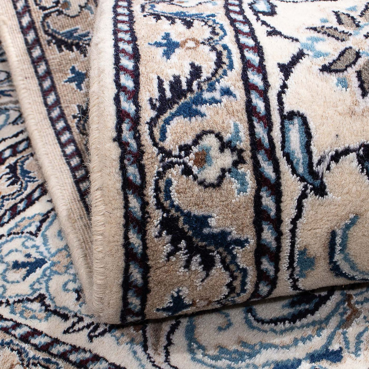 Perser Rug - Nain square  - 198 x 196 cm - dark blue