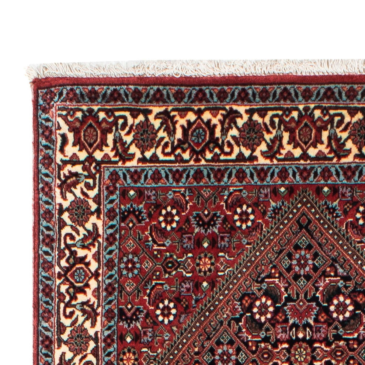 Runner Perser Rug - Bidjar - 211 x 71 cm - dark red