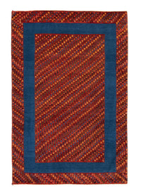 Gabbeh Rug - Loribaft Perser - 157 x 104 cm - red