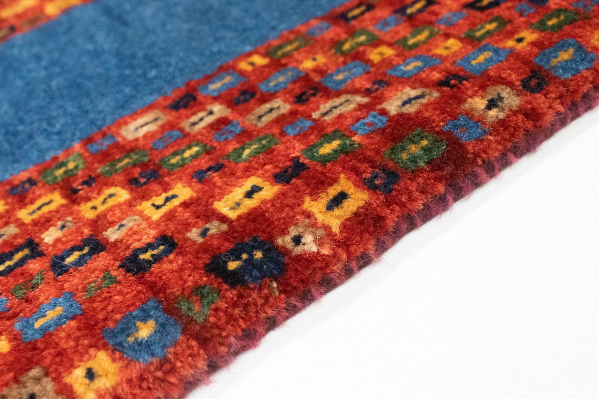 Gabbeh Rug - Loribaft Perser - 157 x 104 cm - red