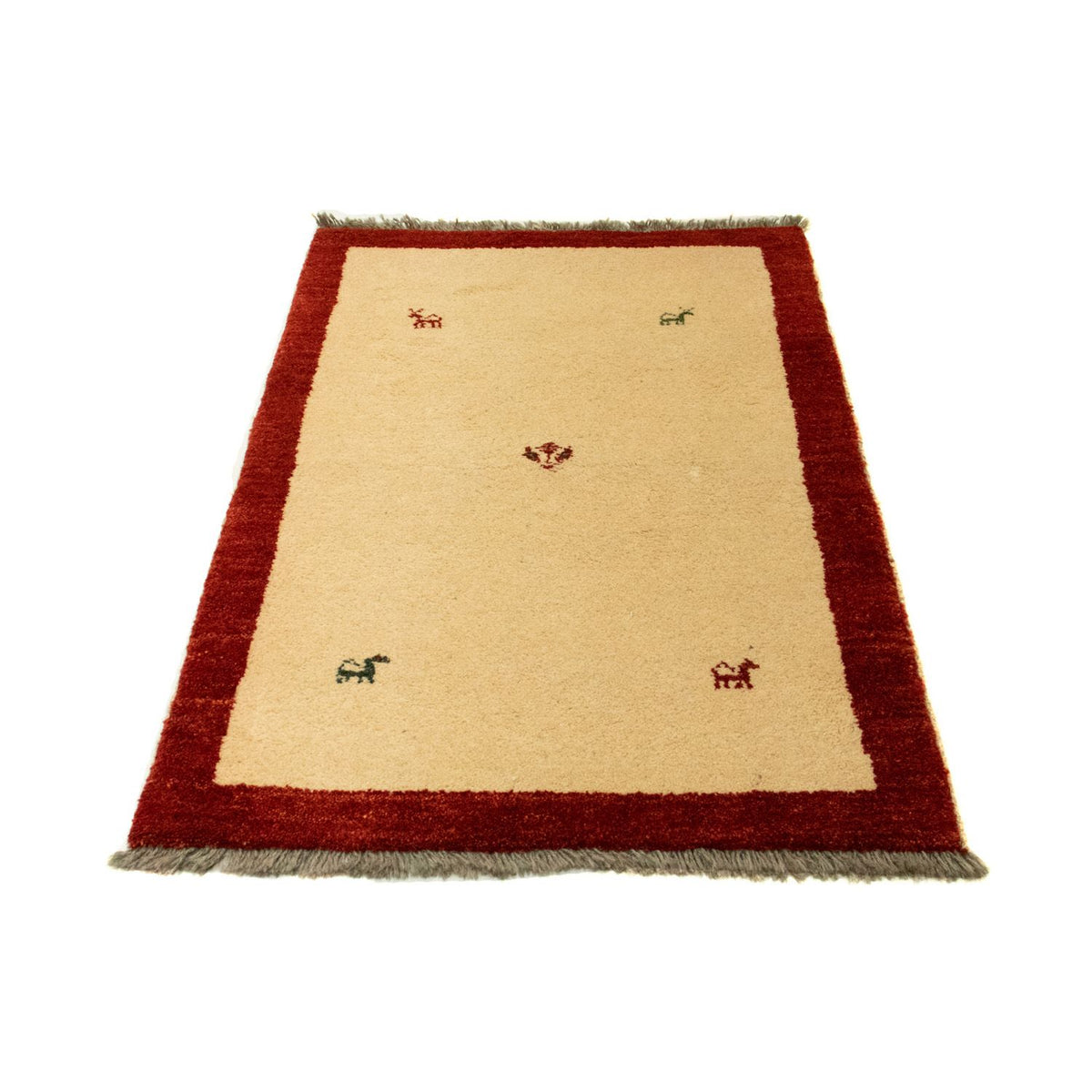 Gabbeh Rug - Perser - 125 x 83 cm - beige
