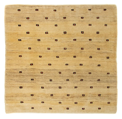 Gabbeh Rug - Perser square  - 102 x 100 cm - beige