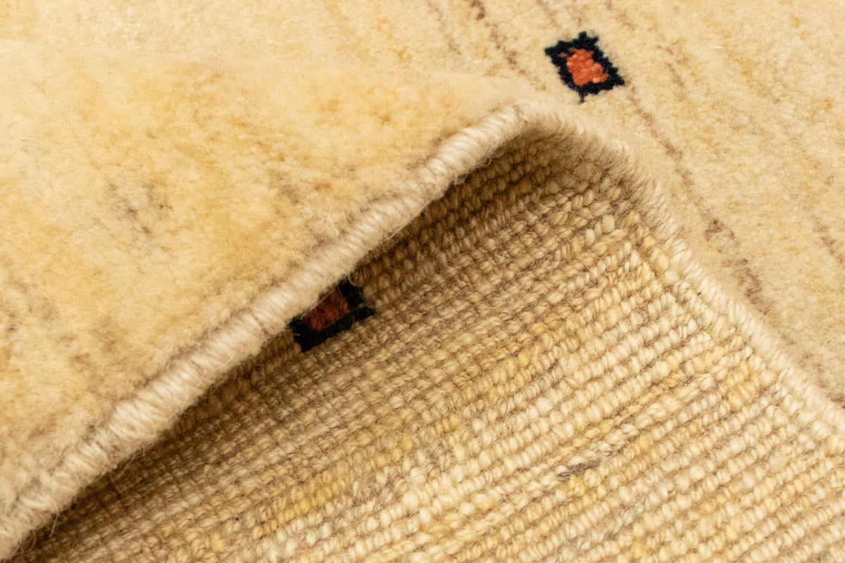 Gabbeh Rug - Perser square  - 102 x 100 cm - beige