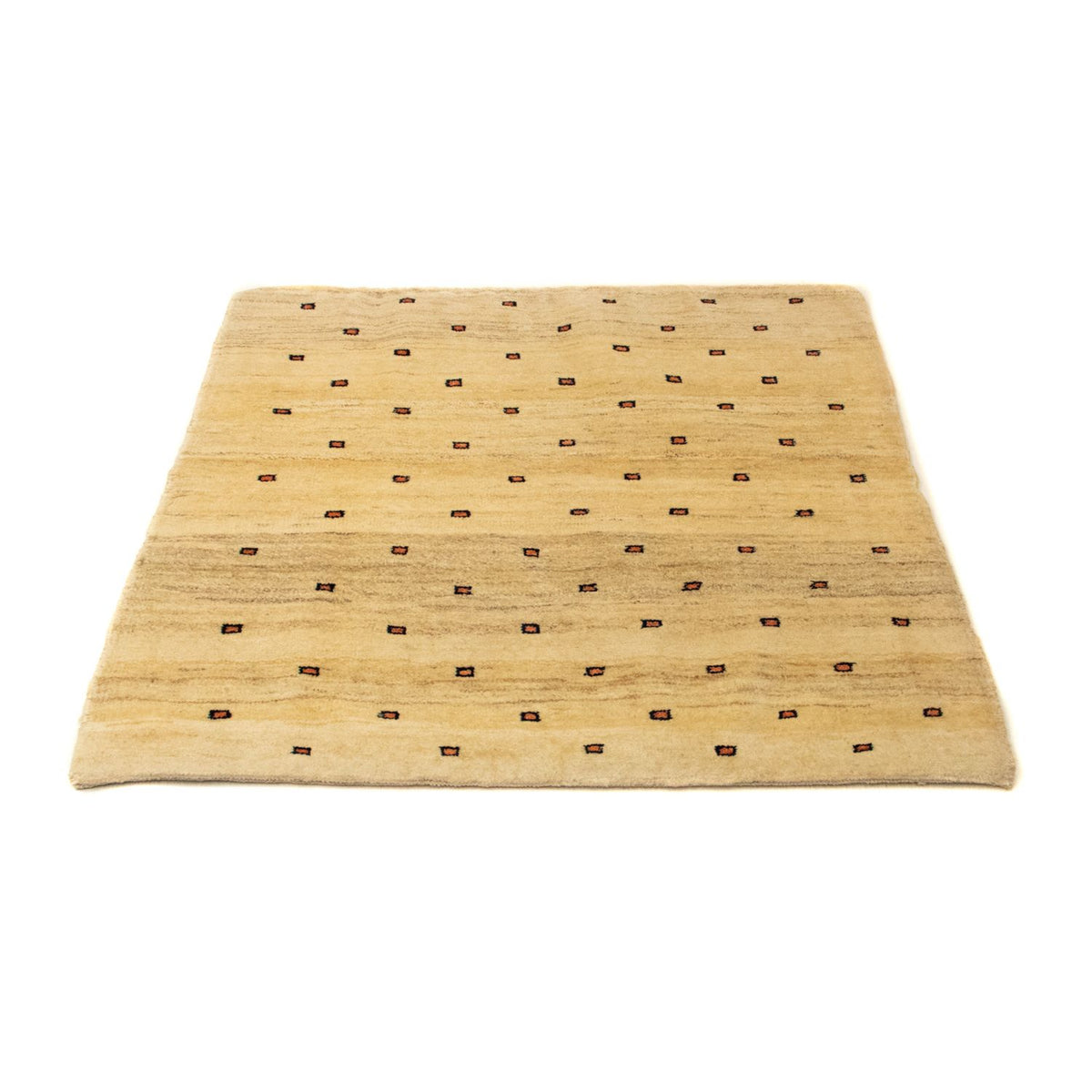 Gabbeh Rug - Perser square  - 102 x 100 cm - beige