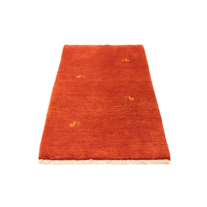 Gabbeh Rug - Perser - 139 x 73 cm - red