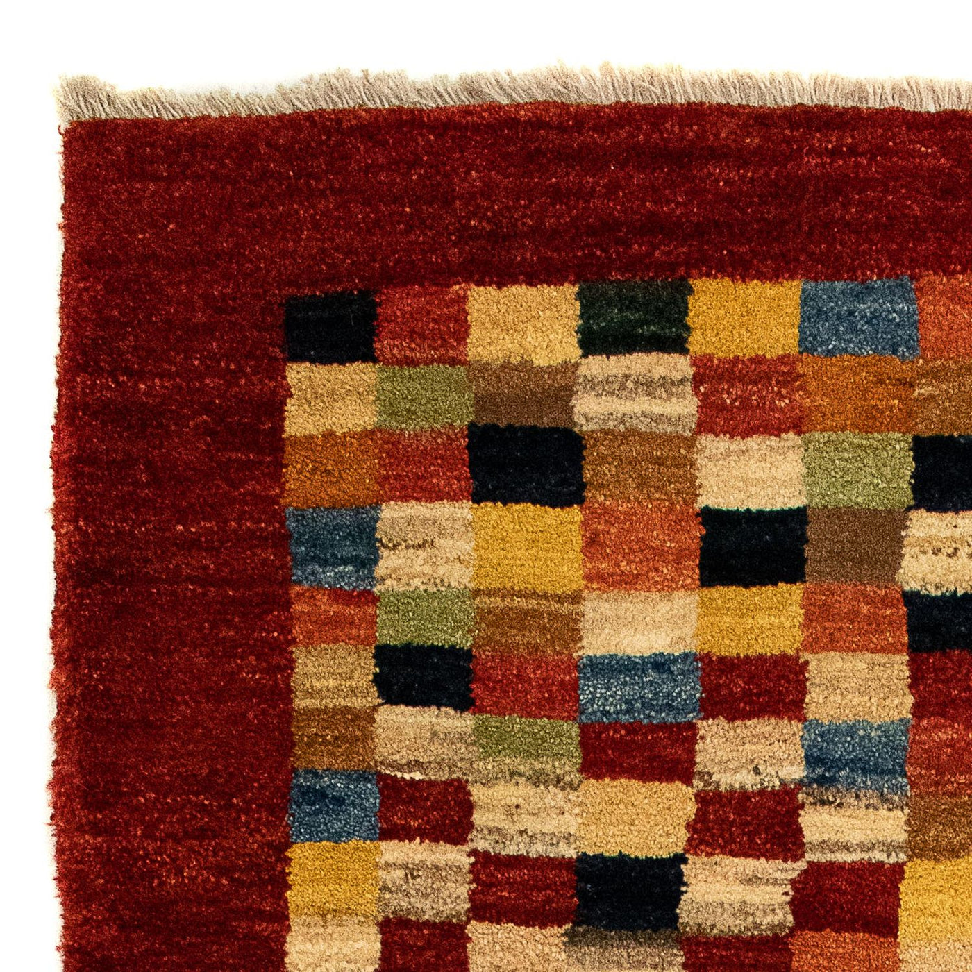 Persian Gabbeh Rug 139x72cm - Perserteppich Wollteppich
