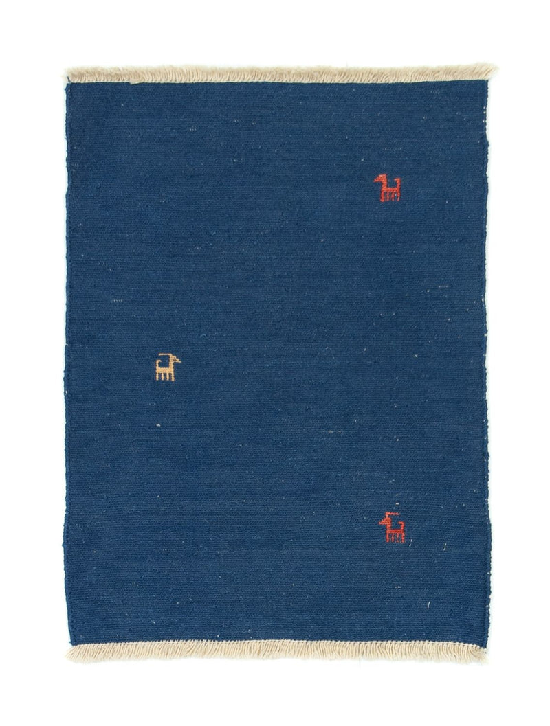 Gabbeh Rug - Perser - 86 x 63 cm - dark blue