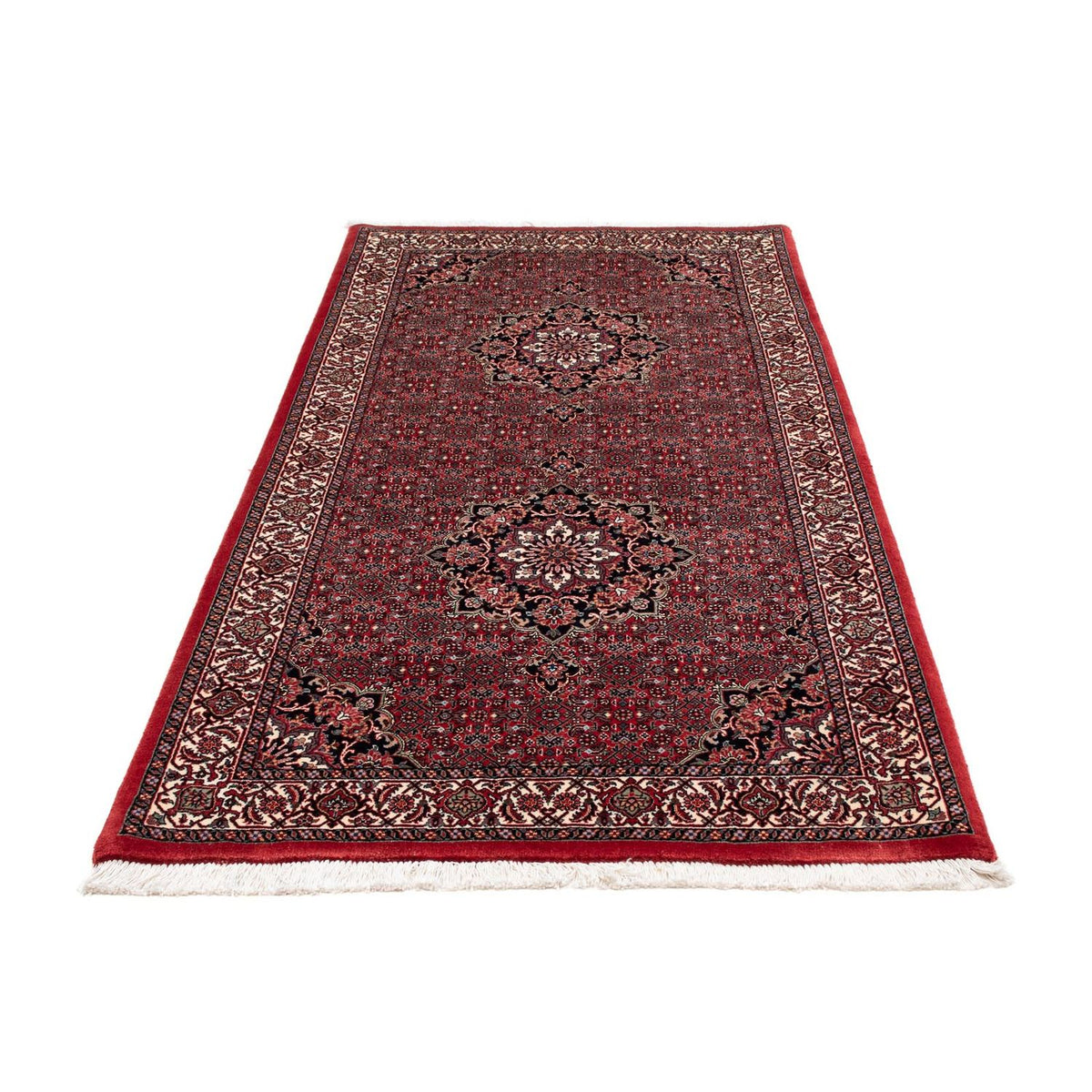 Runner Perser Rug - Bidjar - 203 x 100 cm - red