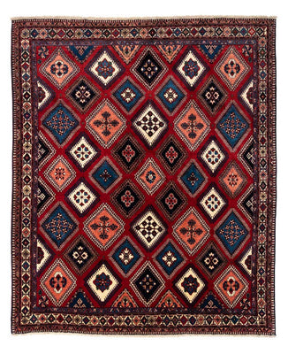 Perser Rug - Nomadic - 290 x 252 cm - dark red