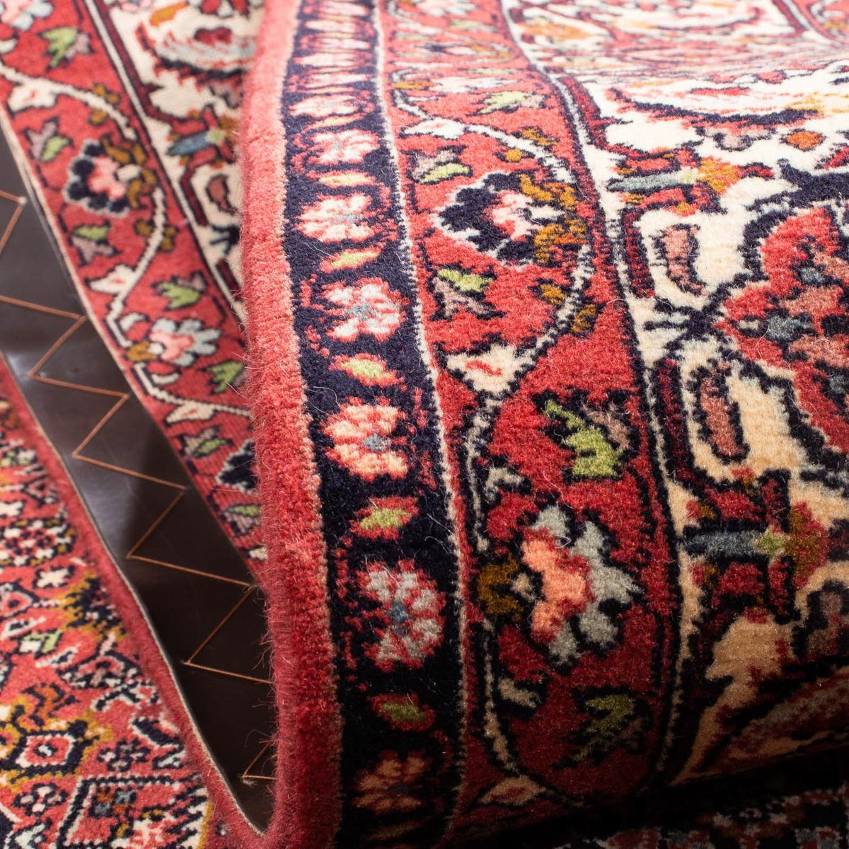 Perser Rug - Bidjar - 246 x 171 cm - light red