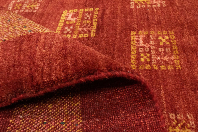 Gabbeh Rug - Perser - 187 x 149 cm - red